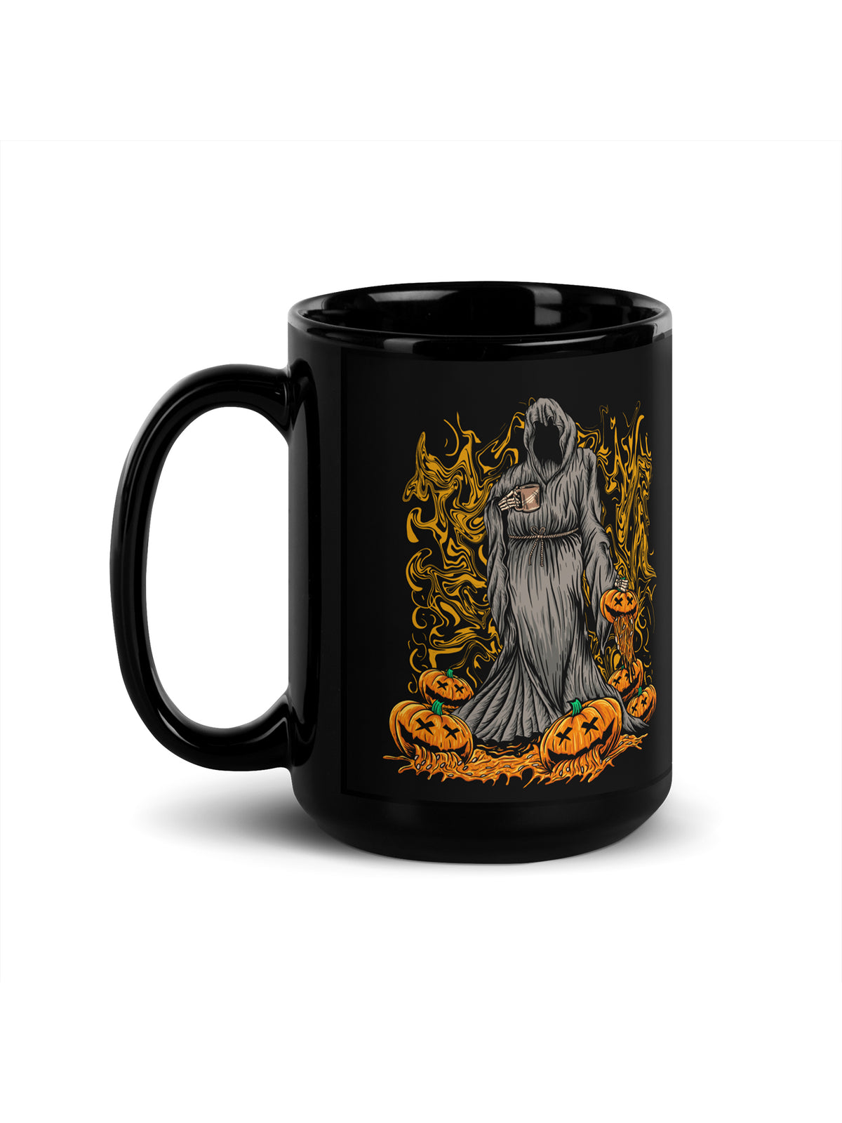 Death 2 Pumpkin Spice Reaper Coffee Mug - 15oz