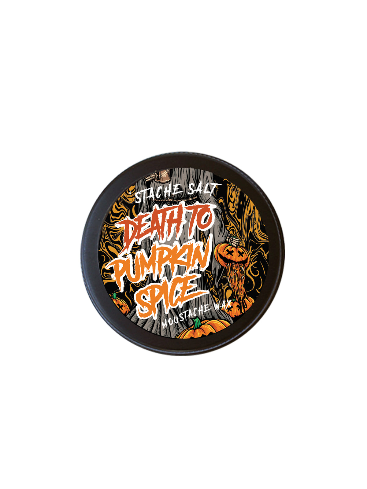 Death 2 Pumpkin Spice Moustache Wax- Strong Hold