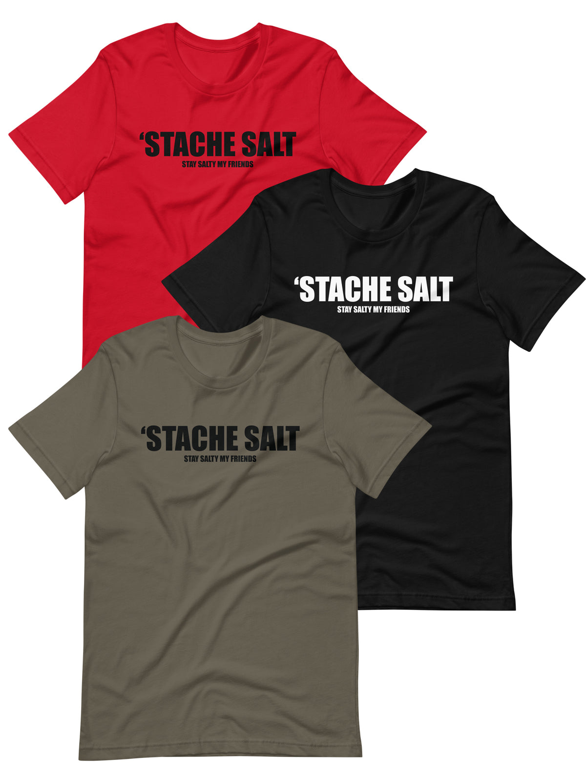 &#39;Stache Salt Logo Tee