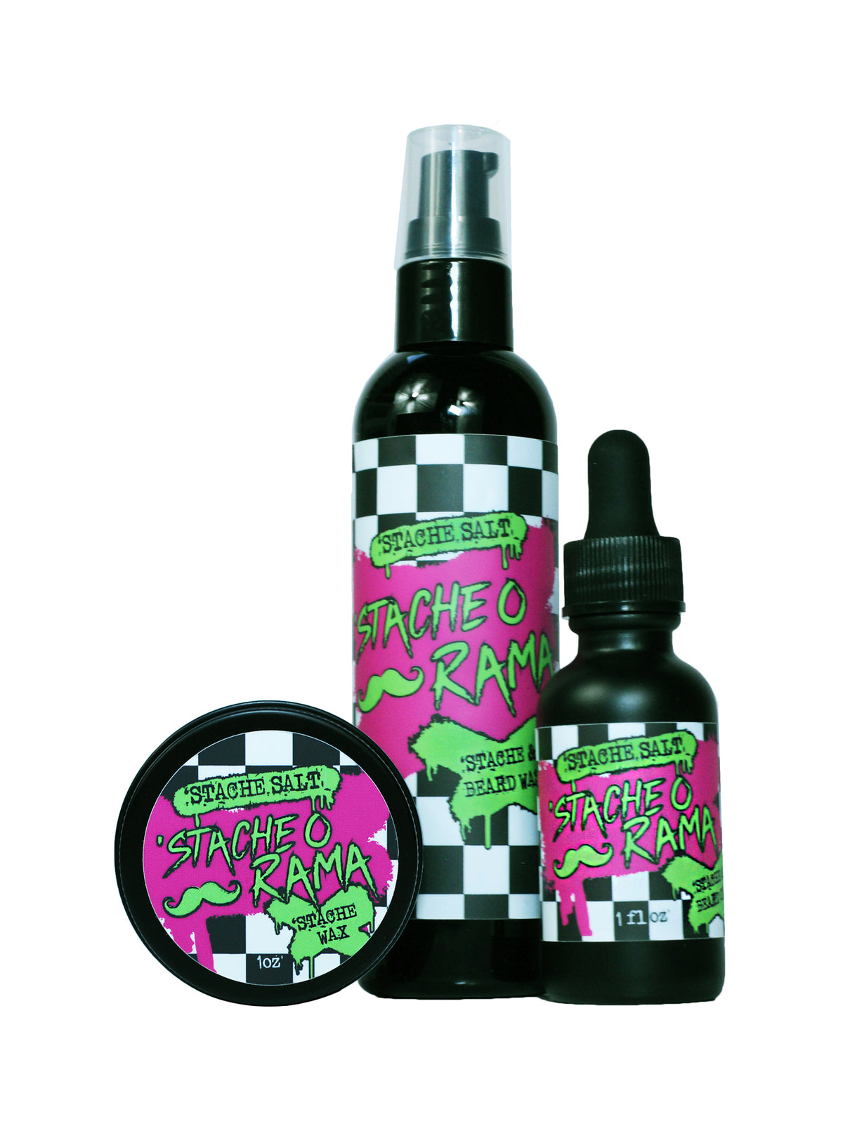 &#39;Stache O Rama &#39;Stache &amp; Beard Oil