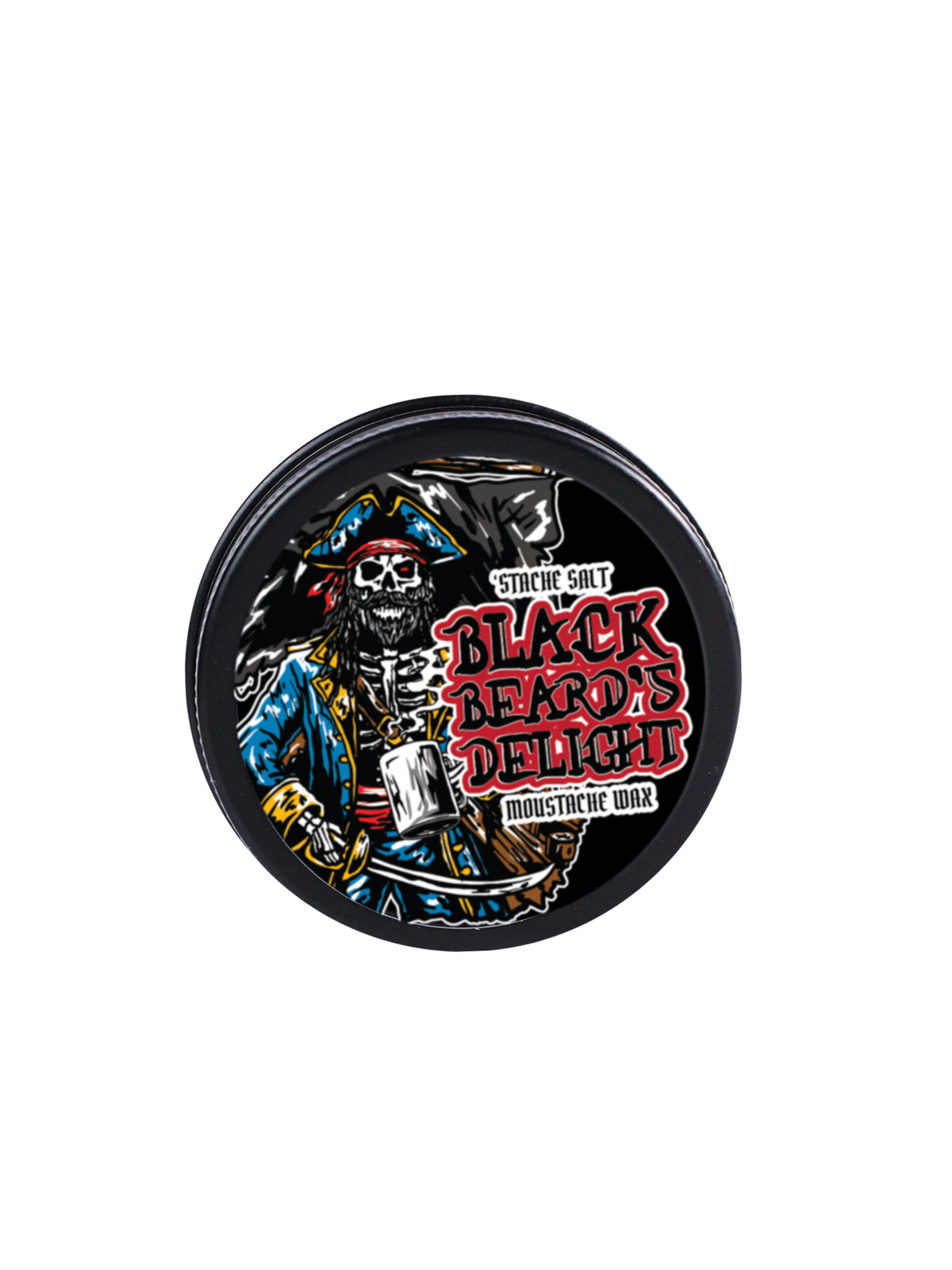 Black Beard&#39;s Delight Moustache Wax - Extra Strong Hold