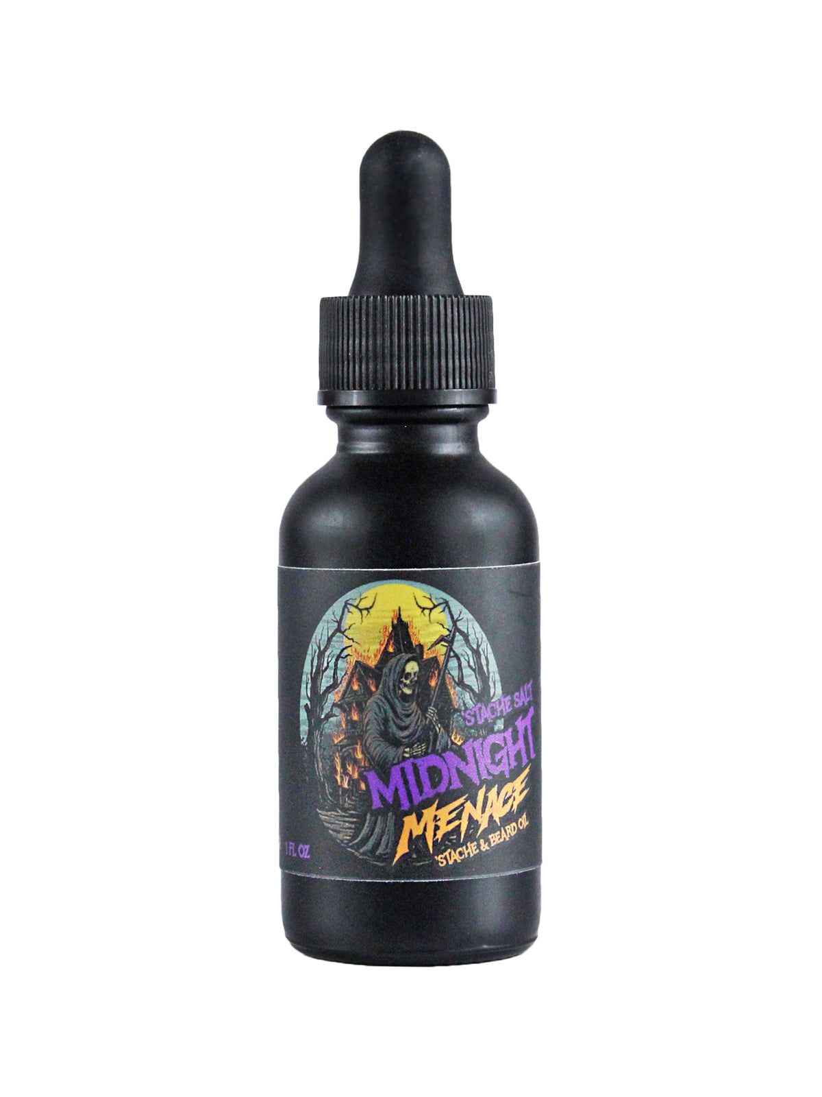 Midnight Menace &#39;Stache &amp; Beard Oil