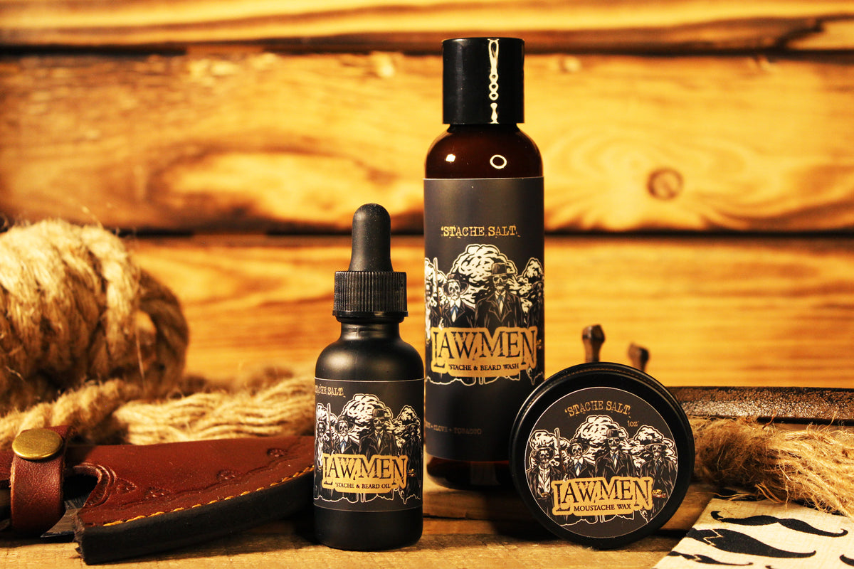 Lawmen Moustache Wax - Strong Hold