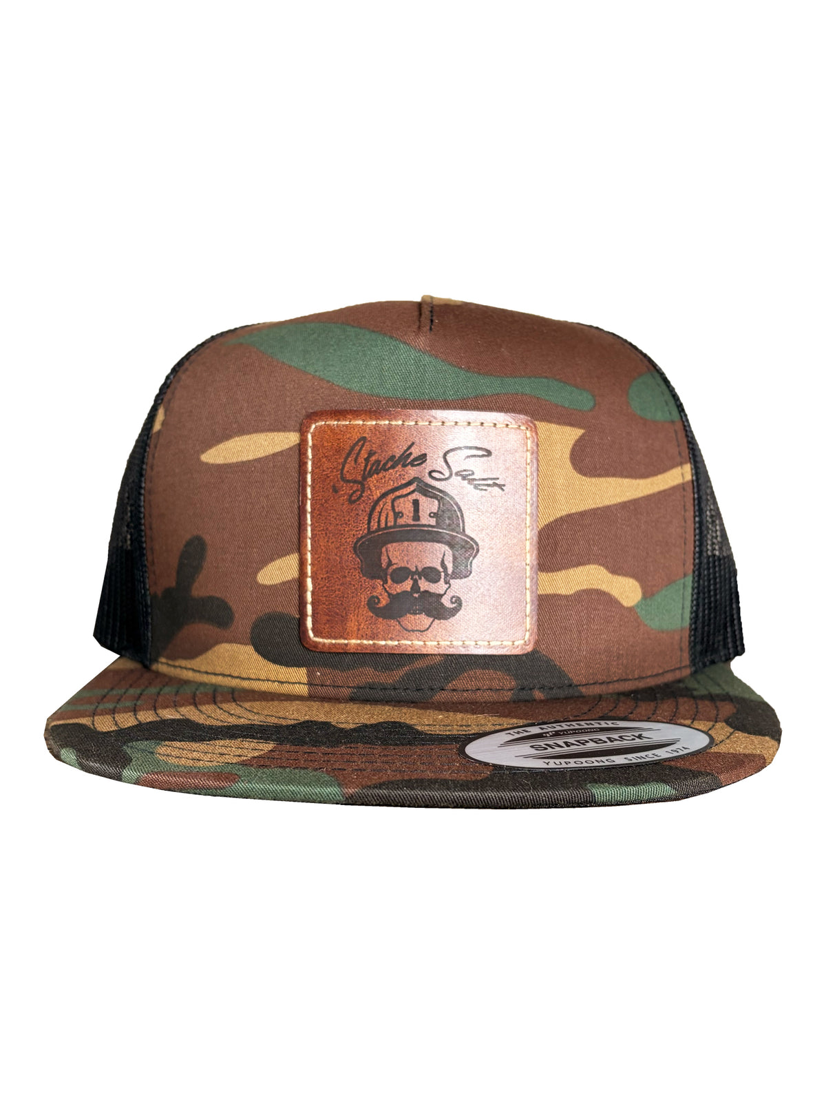 The Salt & Camo Snapback Hat
