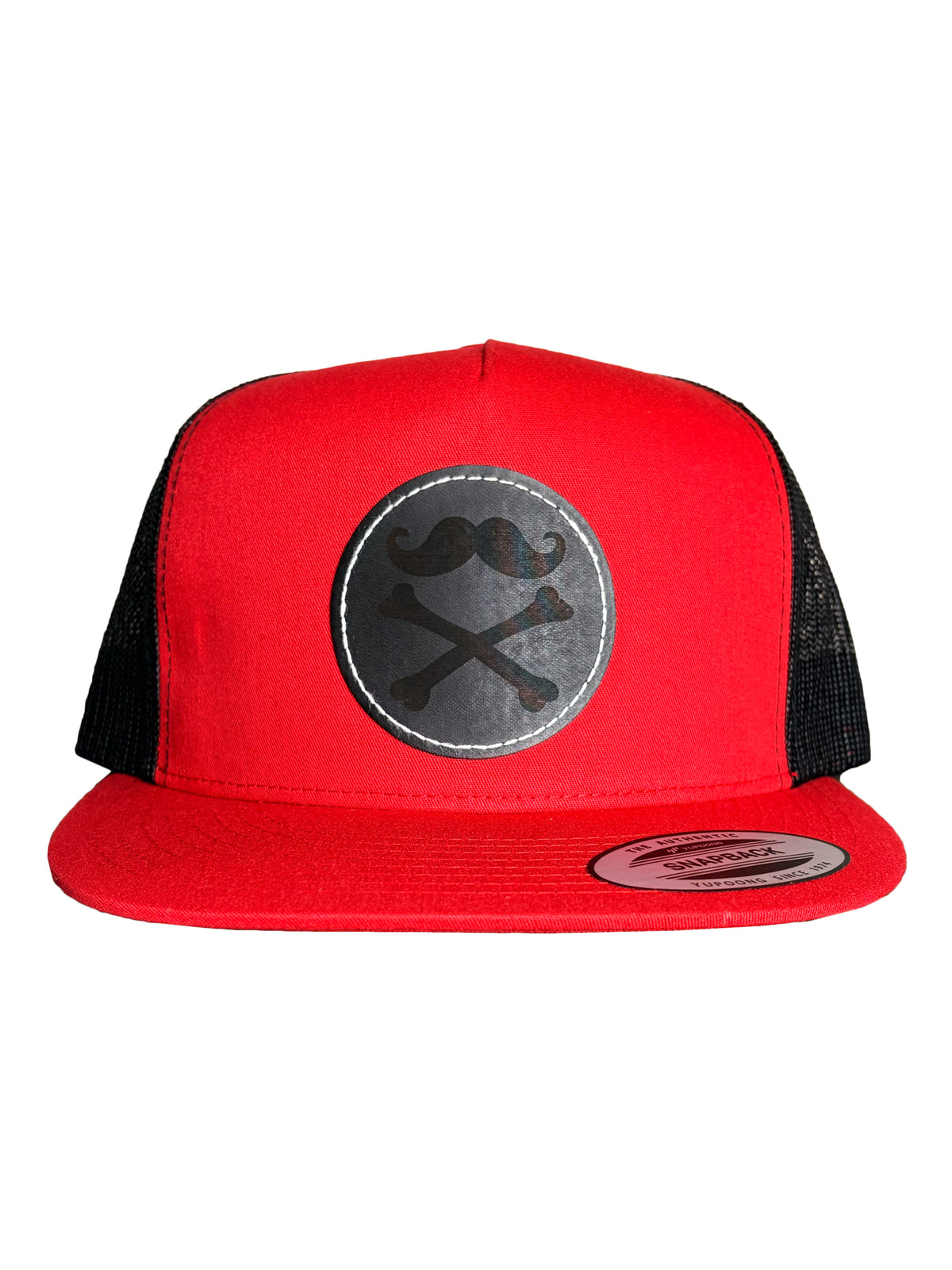 The Salty Standard Snapback Hat - Red