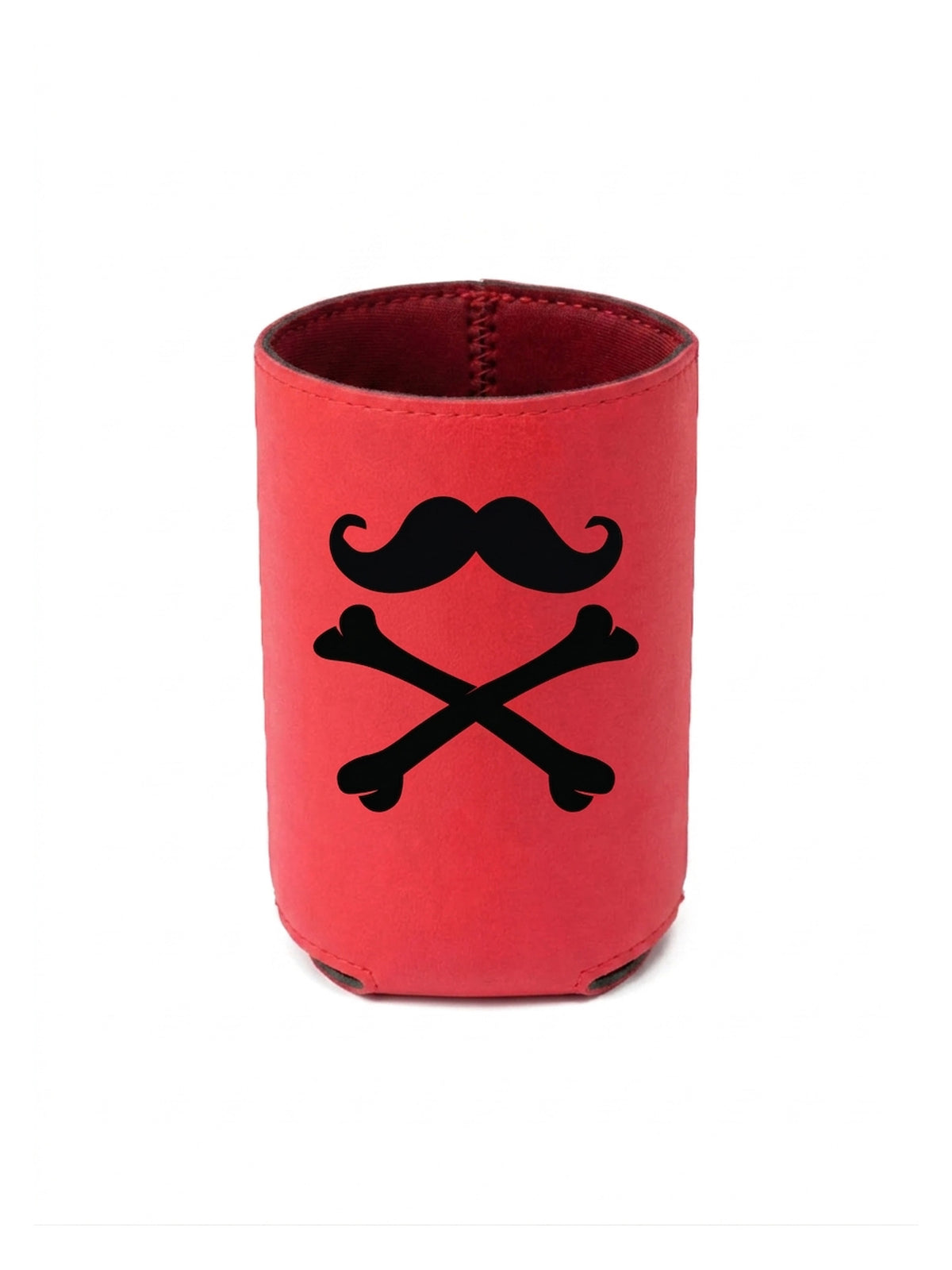 'Stache & Crossbones Koozie