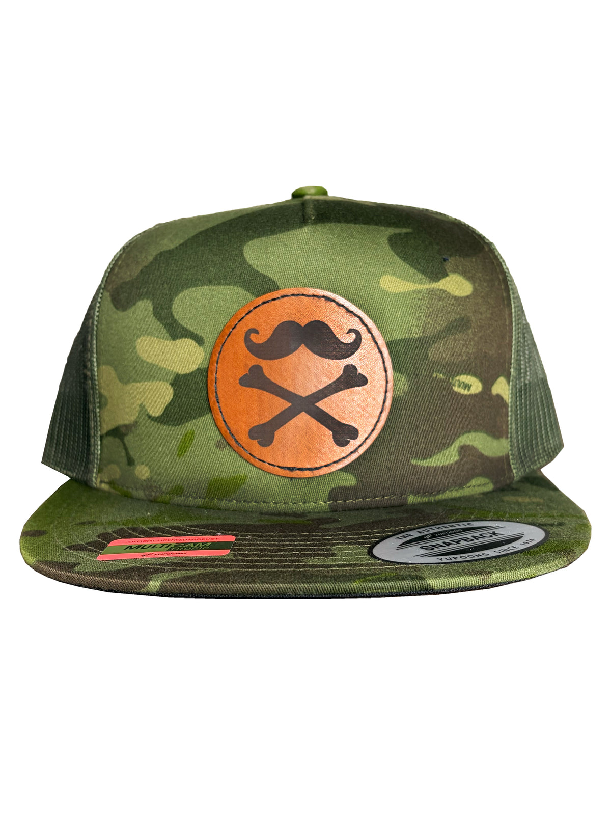 The Salty Standard Snapback Hat - Camo