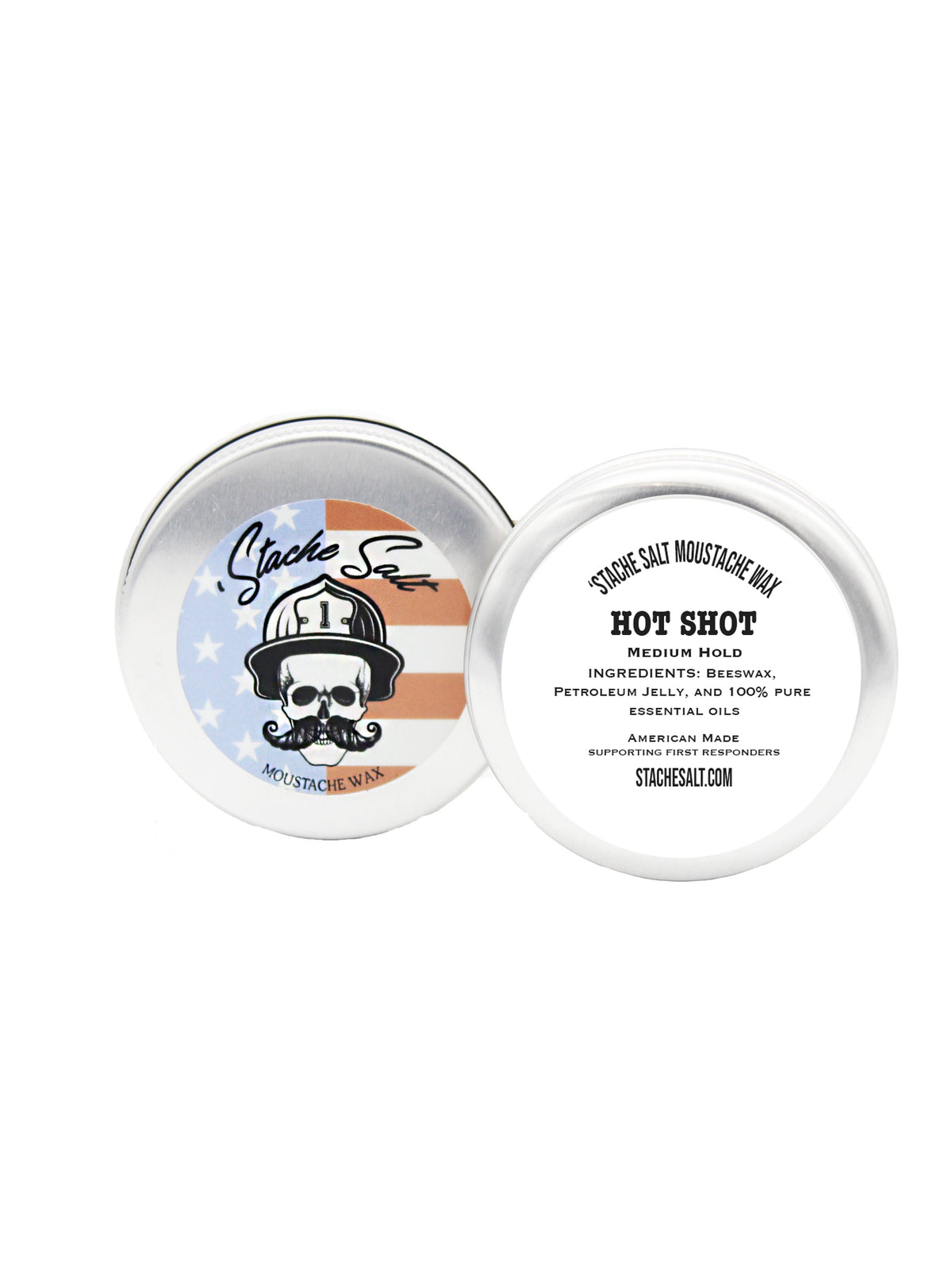Hot Shot - Medium Hold Moustache &amp; Beard Wax