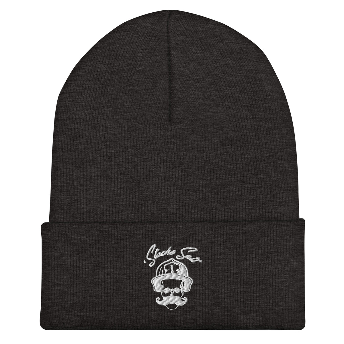 'Stache Salt Beanie