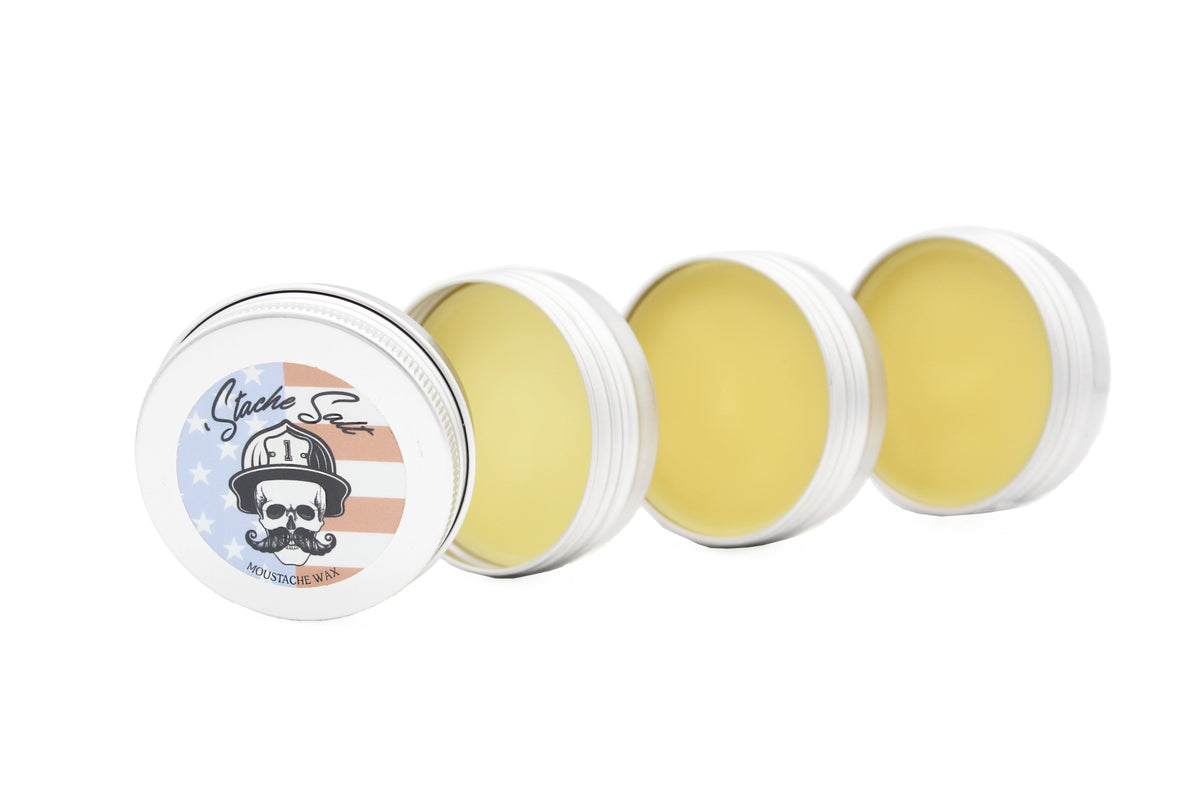 Sampler Pack - All 3 Holds Mustache &amp; Beard Wax